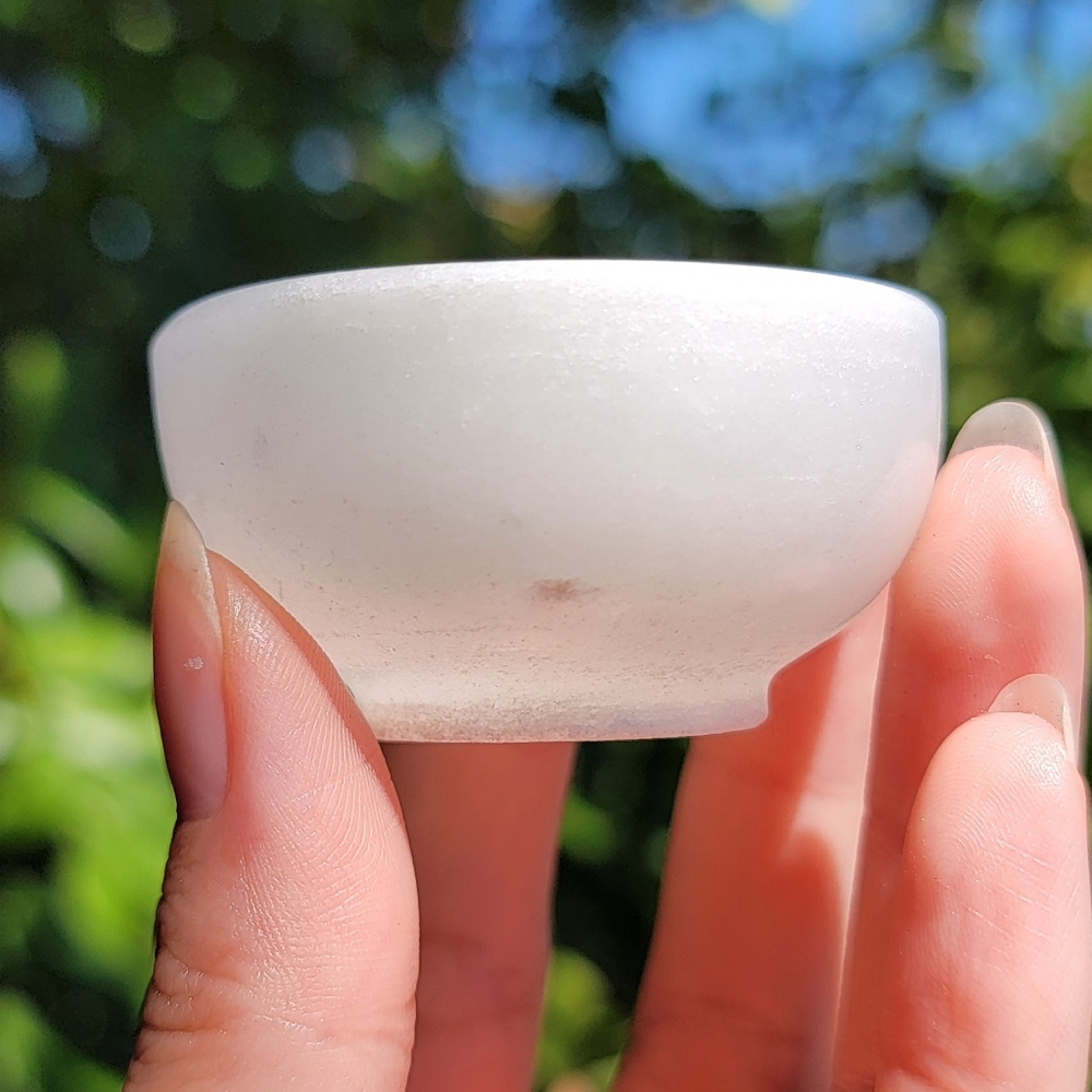 (#33) NEW 2" x 1.375" JADE BOWL